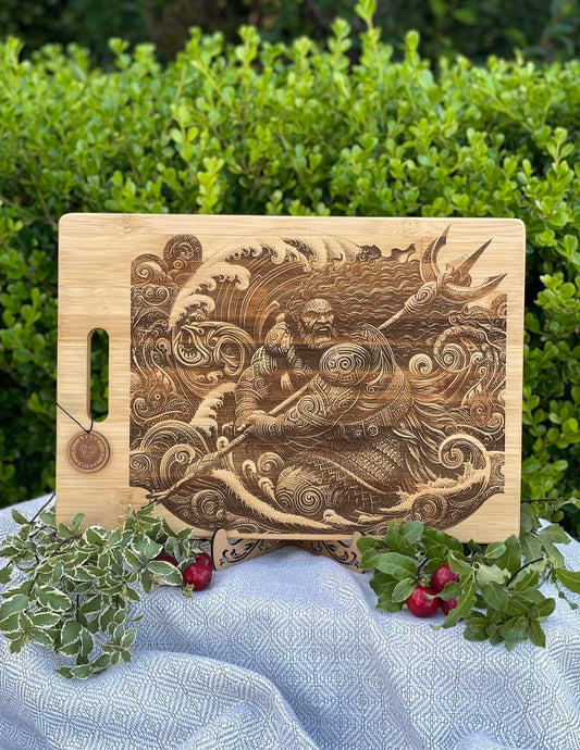 Handmade Bamboo Display Board