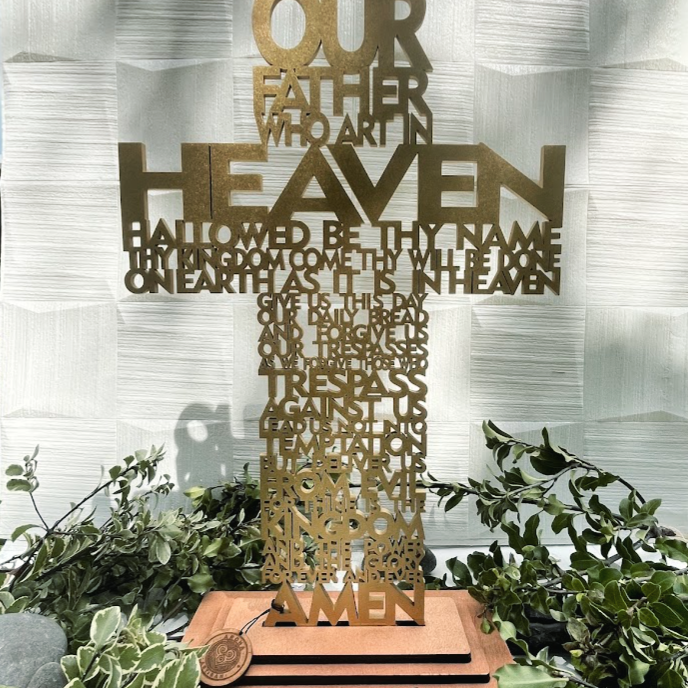 Lord's Prayer Cross | Whakapono Cross