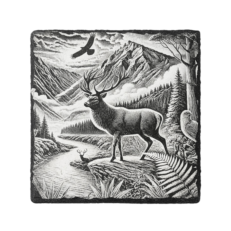 Engraved coasters